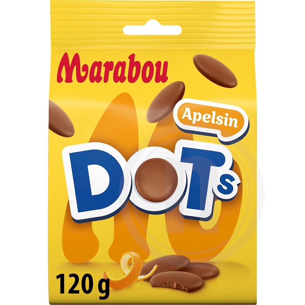 Marabou DOTs Appelsin