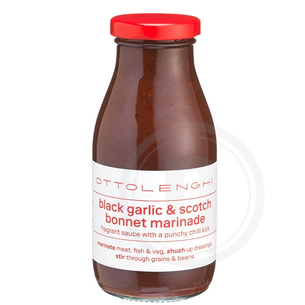 Marinade m. sort hvidløg