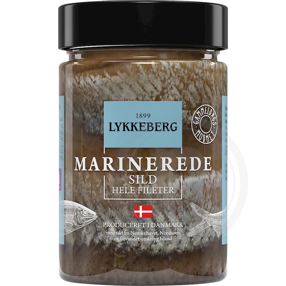 Lykkeberg 1899 Marinerede sild