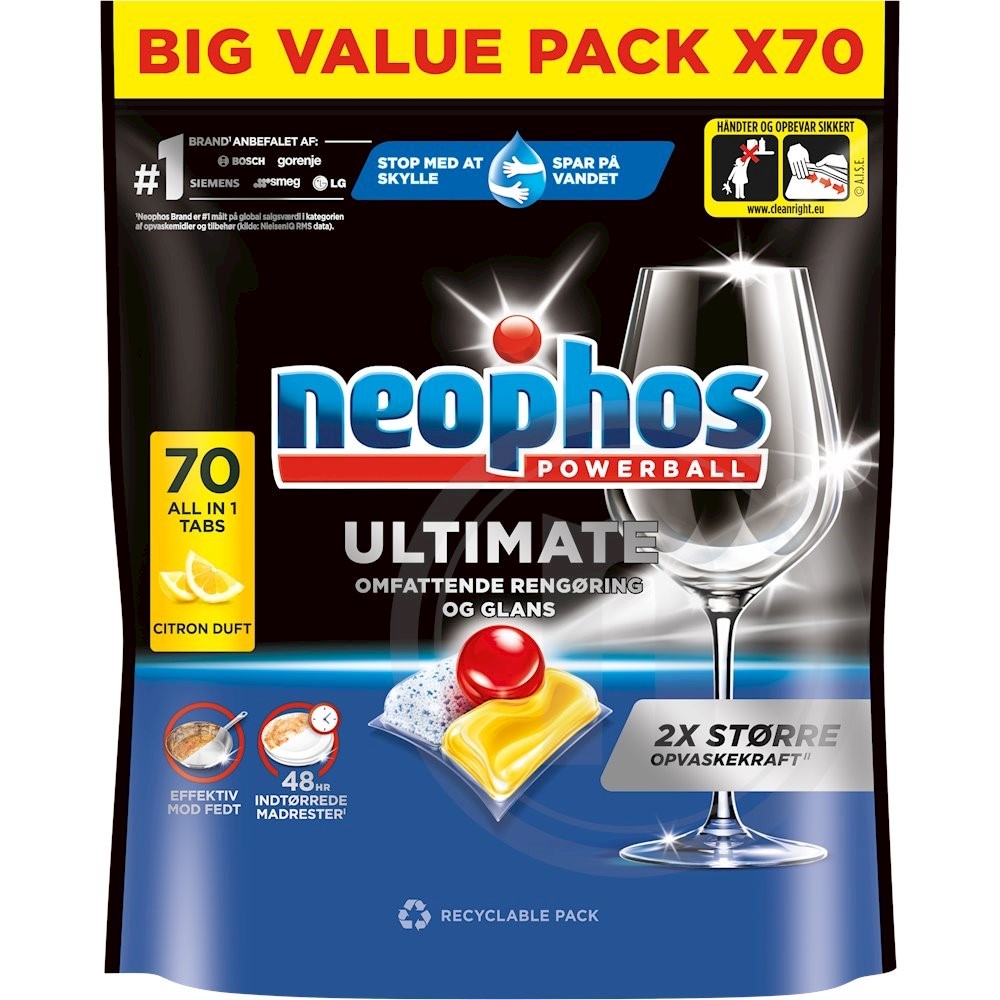 Neophos Ultimate Maskinopvask Tabs