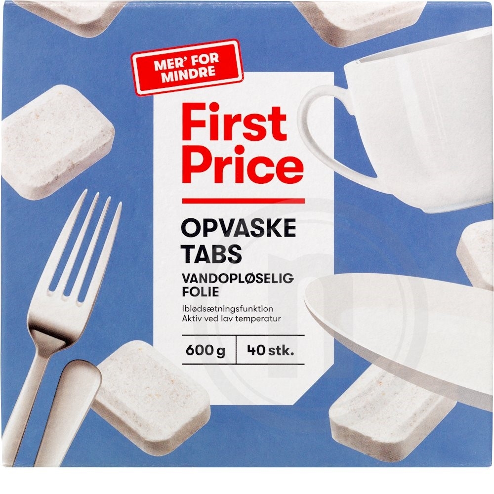 First Price Maskinopvask Tabs