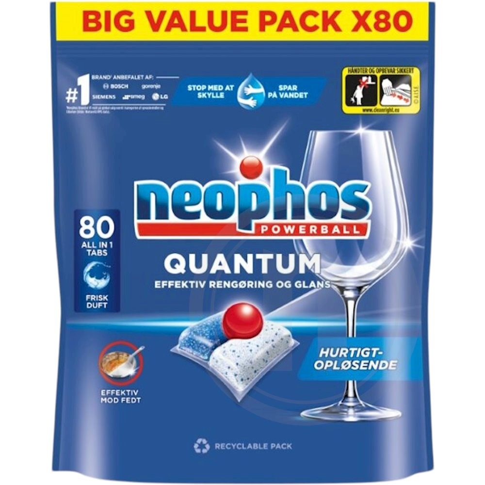 Neophos Quantum Maskinopvask Tabs