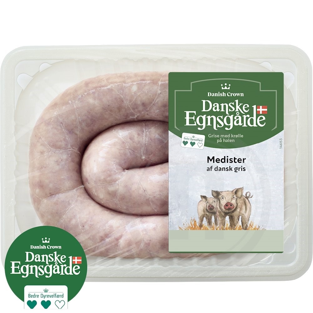 Danske Egnsgårde Medister 475 g