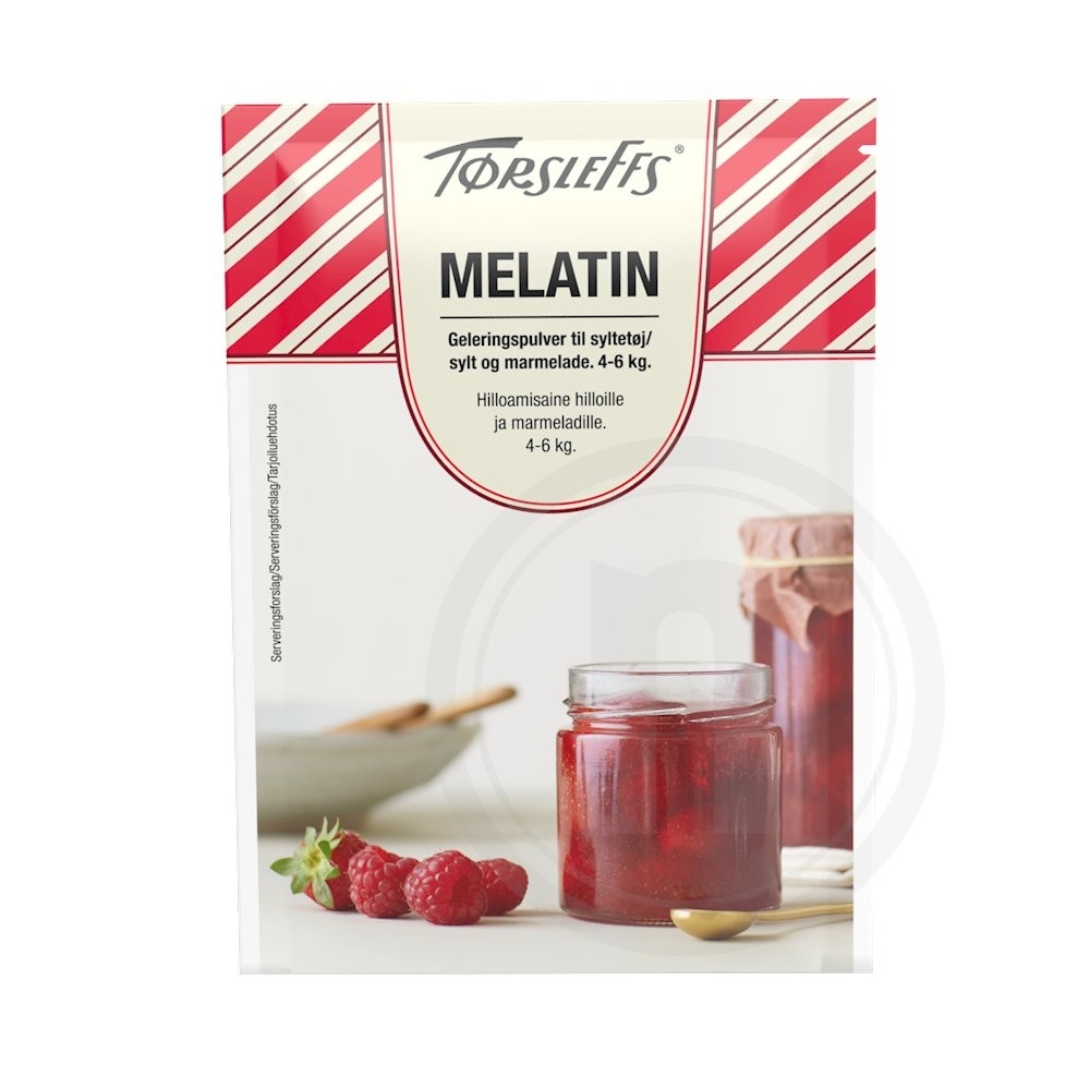 Melatin rød