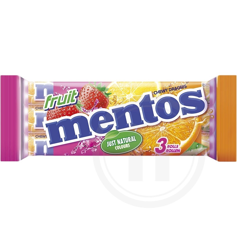 Mentos m. frugtsmag