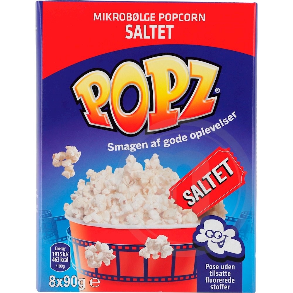 Microovns popcorn m. salt