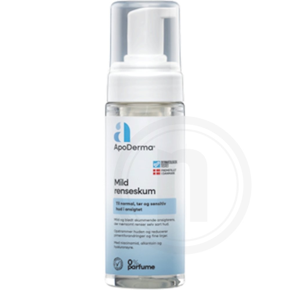 ApoDerma Mild Renseskum Parfumefri