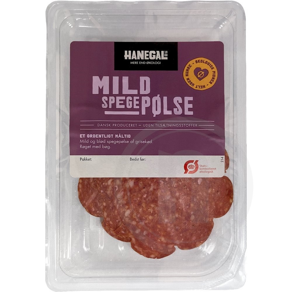 HG Spegepølse Mild Øko