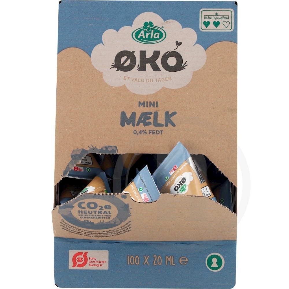 Arla Minimælk 0,4% økologisk UHT