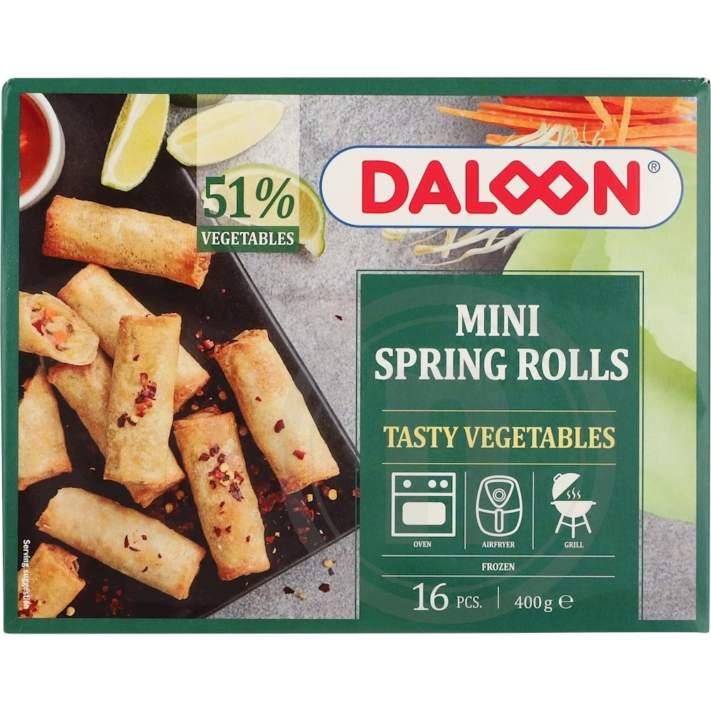 Daloon Miniruller med grøntsager