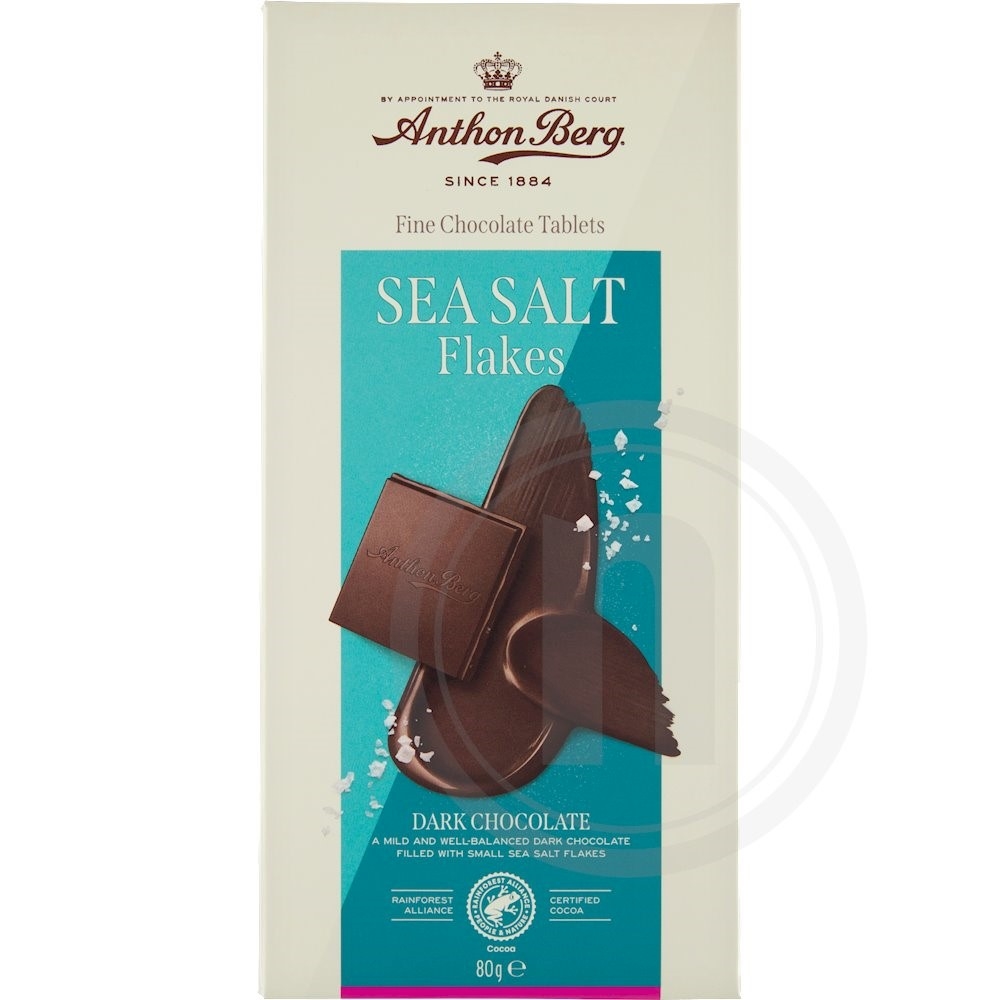 Mørk chokolade m. havsalt