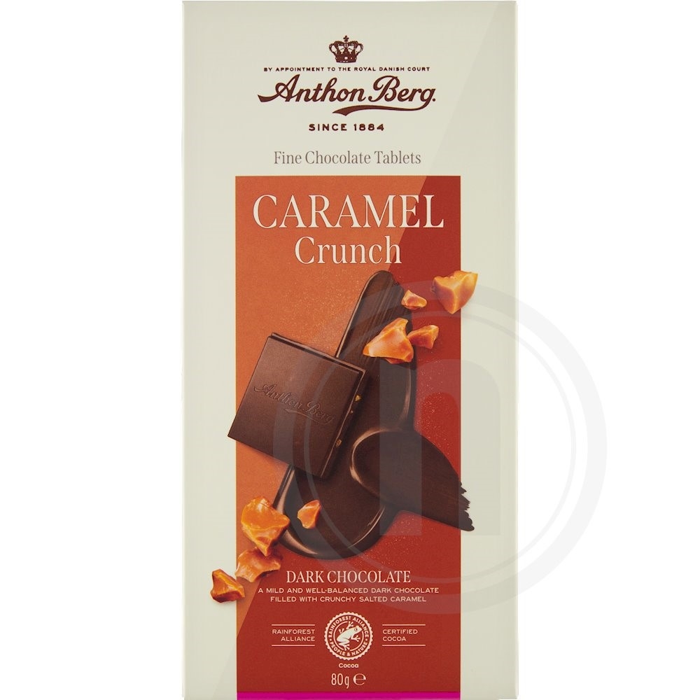 Mørk chokolade m. karamel
