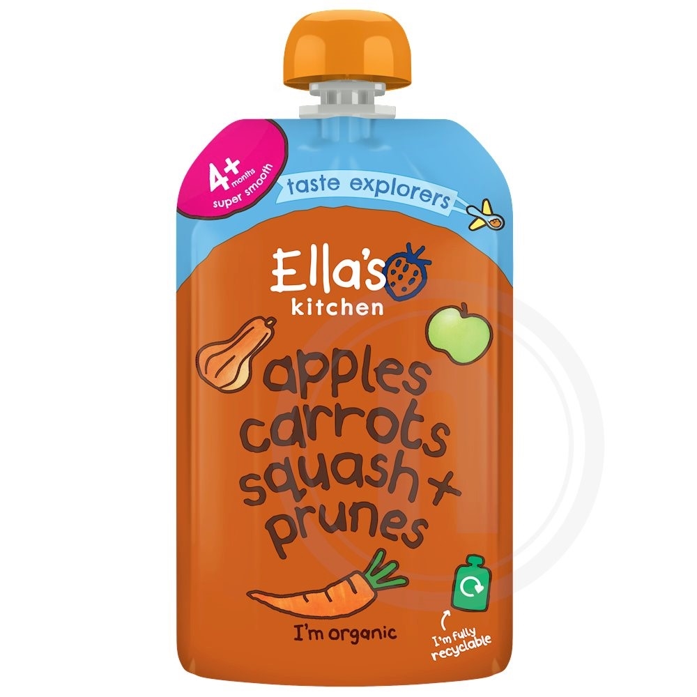 Mos m. æble, squash øko.
