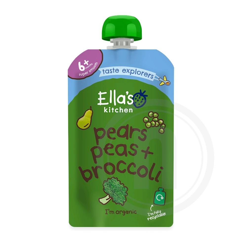 Mos m. pære og broccoli øko.