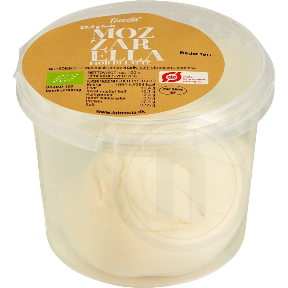 La Treccia Mozzarella økologisk