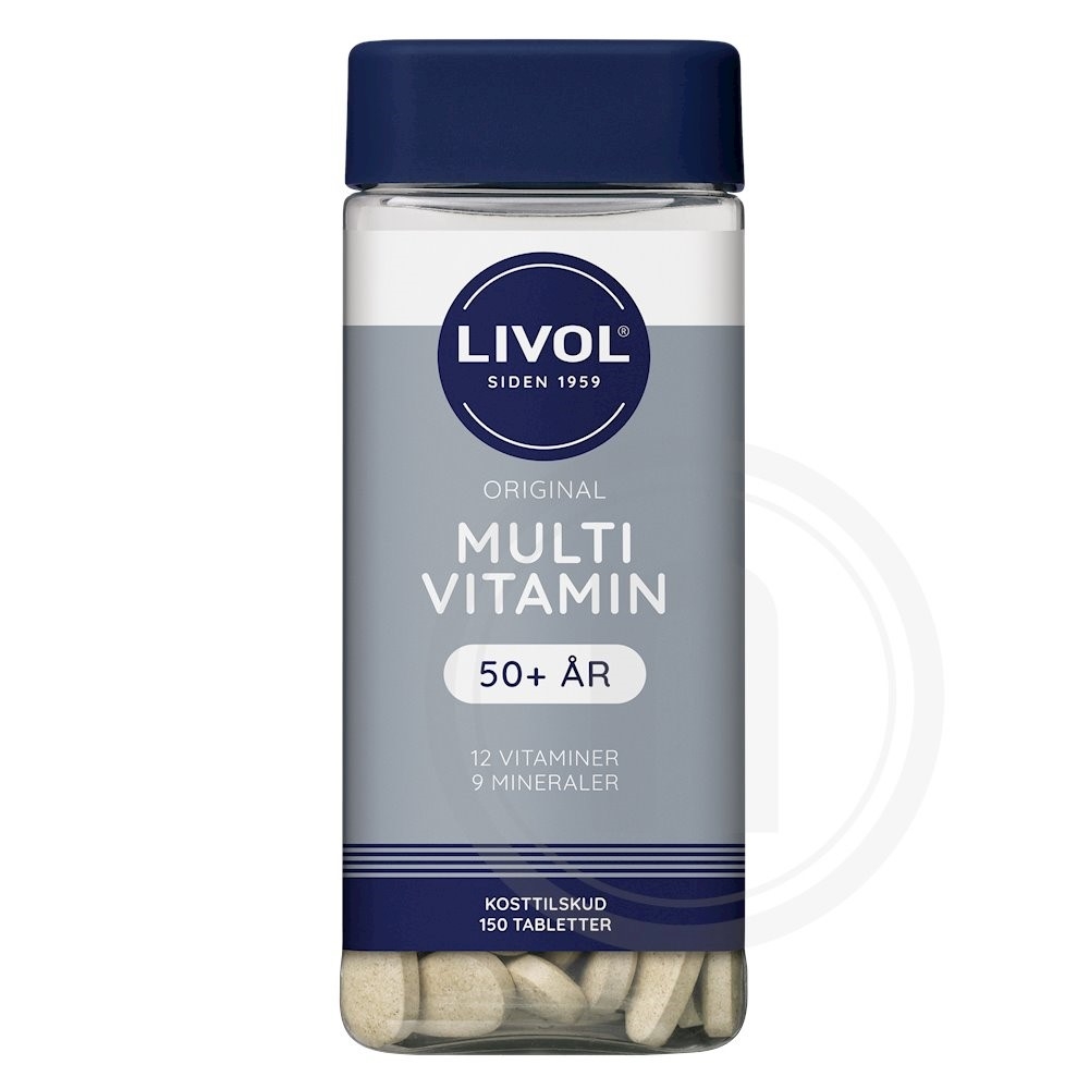 Multi vitamin 50+ år