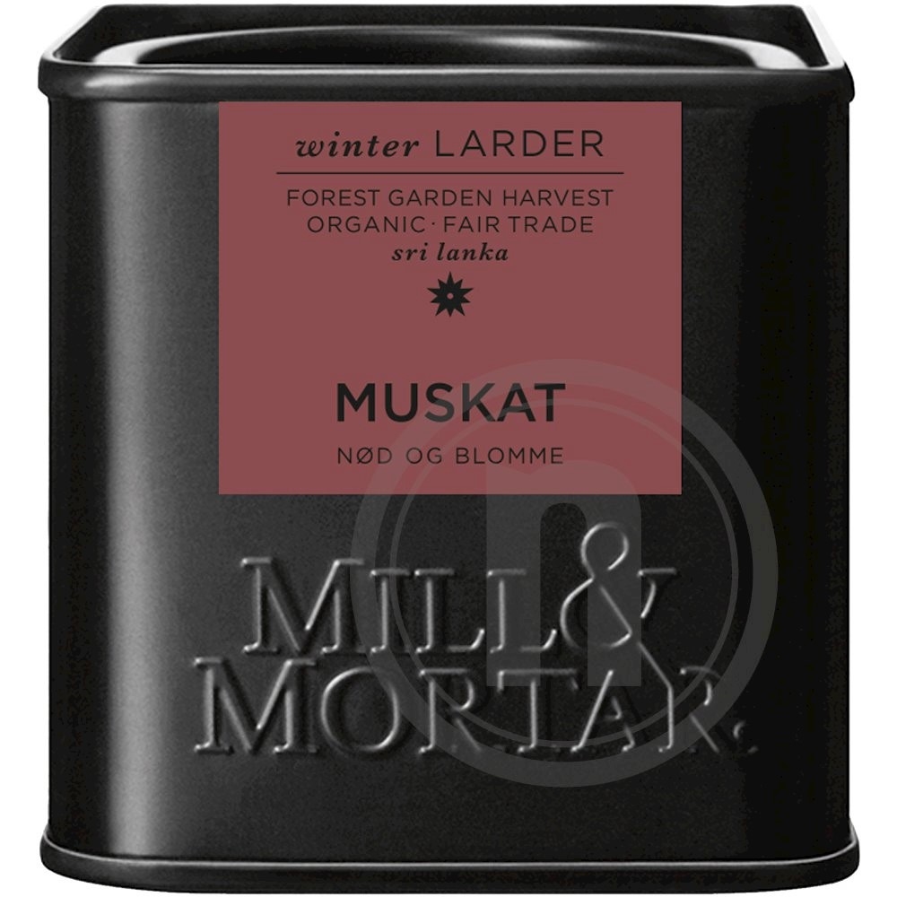 Mill & Mortar Muskatnød og -blomme Sri Lanka Ø