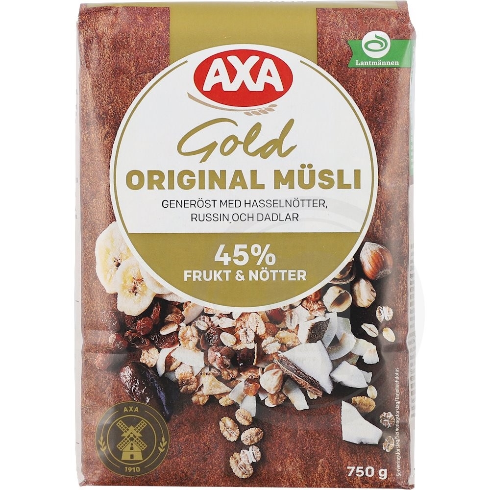 Axa Müsli med Frugt og Nødder