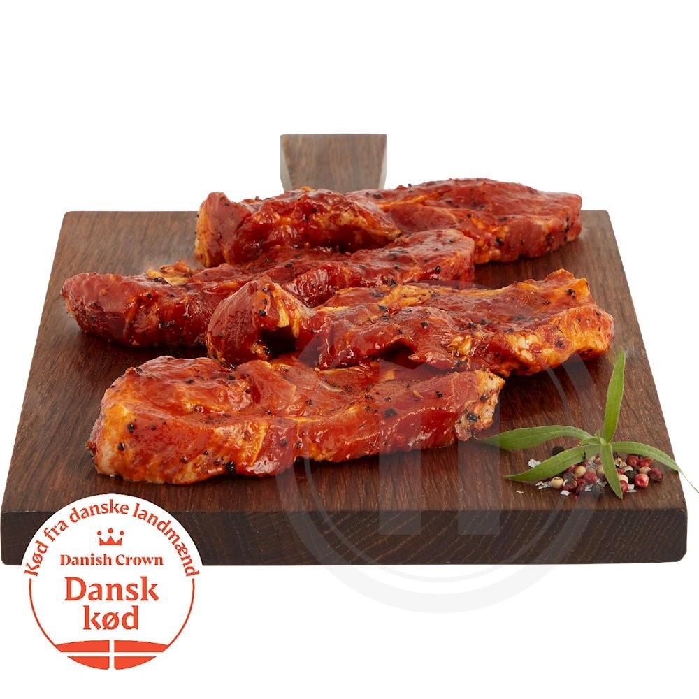 BBQ Marinerenede Nakkekoteletter