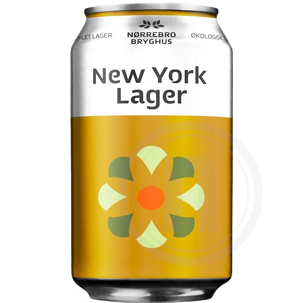 New York Lager øko. (dåse)