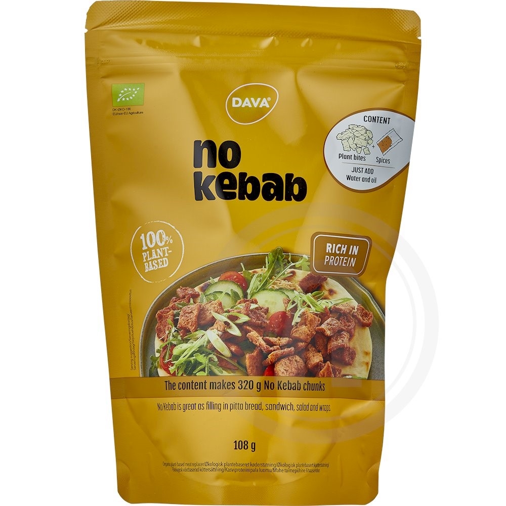 Dava No Kebab øko. 108 g