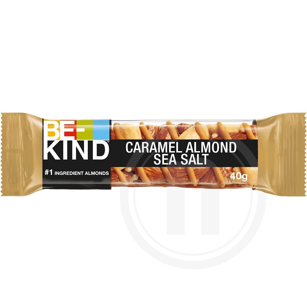 Nøddebar m. karamel og mandler