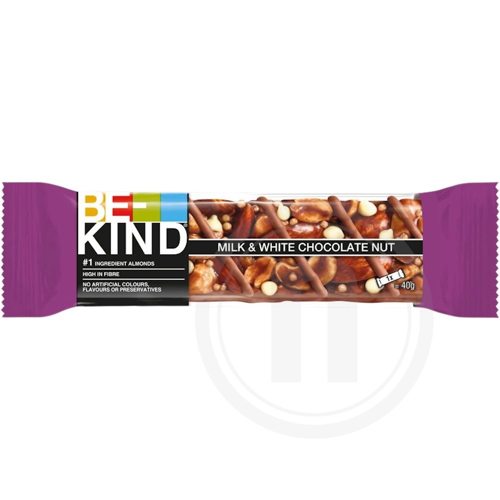 Nøddebar m. mælkechokolade