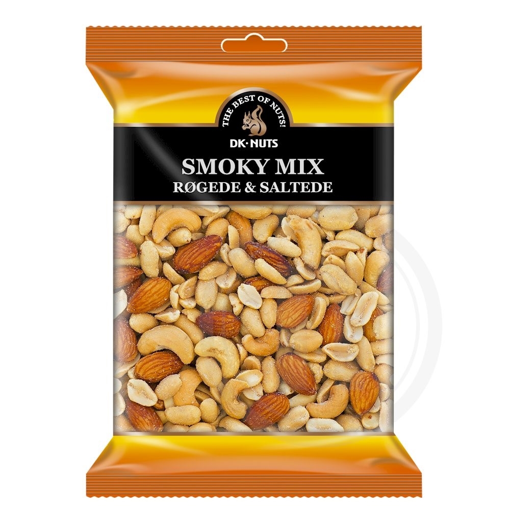 DK Nuts Nøddemix røget og saltede 300 g