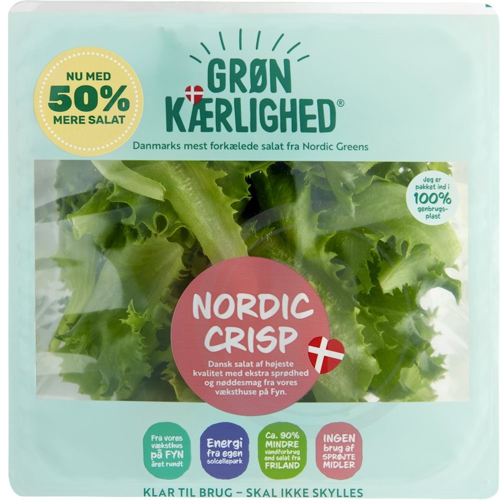 Nordic Crisp salat grøn