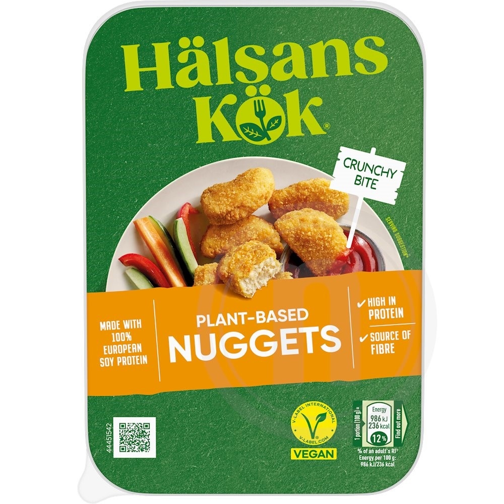 Hälsans Kök Nuggets plantebaseret