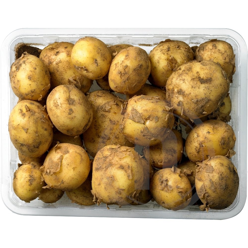 Nye danske kartofler uvaskede