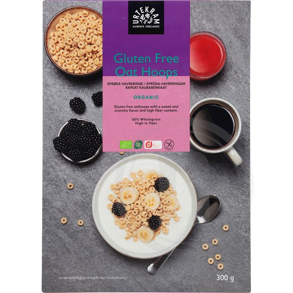 Oat hoops øko.