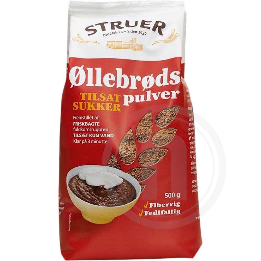 Struer Øllebrødspulver med Sukker