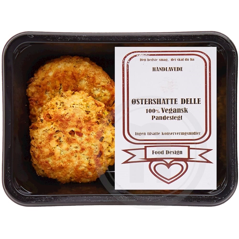 Østershatte Deller Vegansk