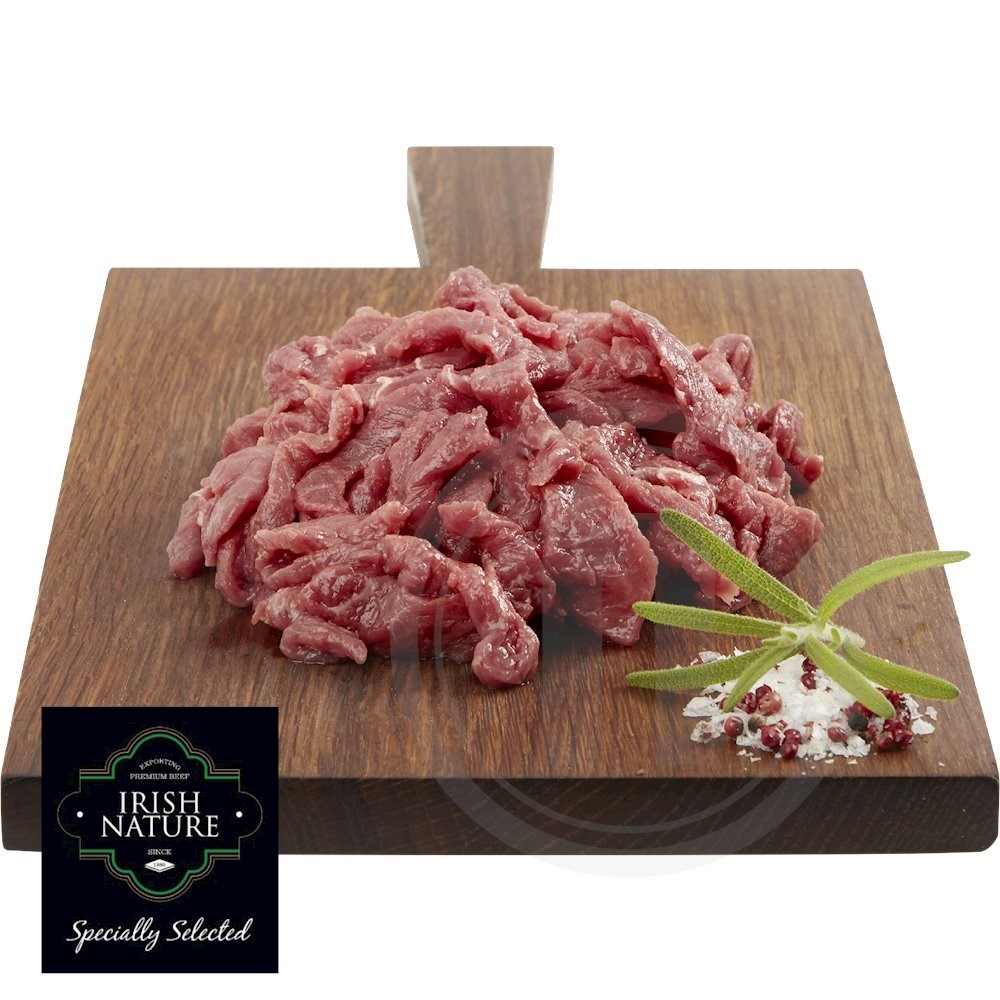 Oksekød stroganoff