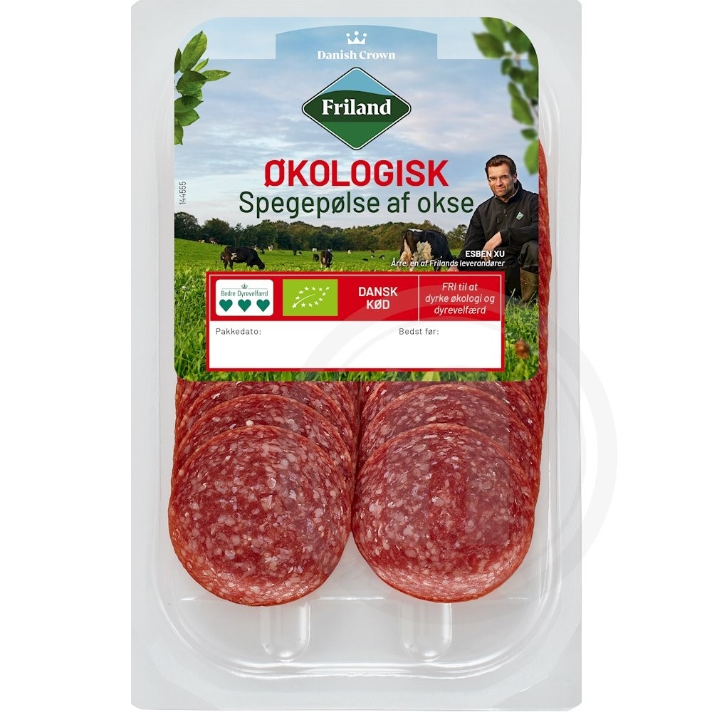 Oksespegepølse øko.