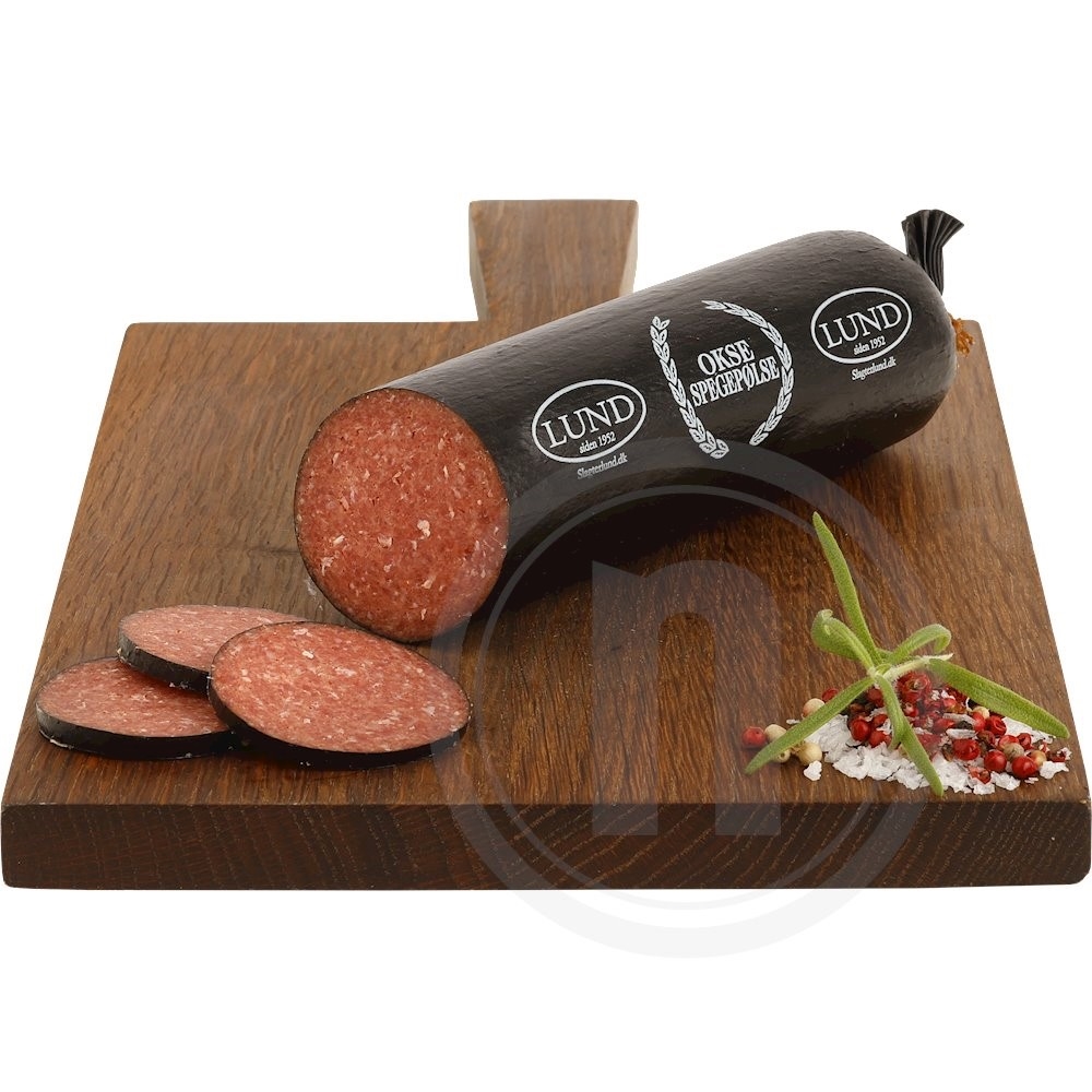 Slagter Lund Oksespegepølse