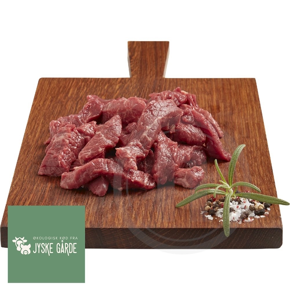 Jyske gårde Oksestrimler økologisk
