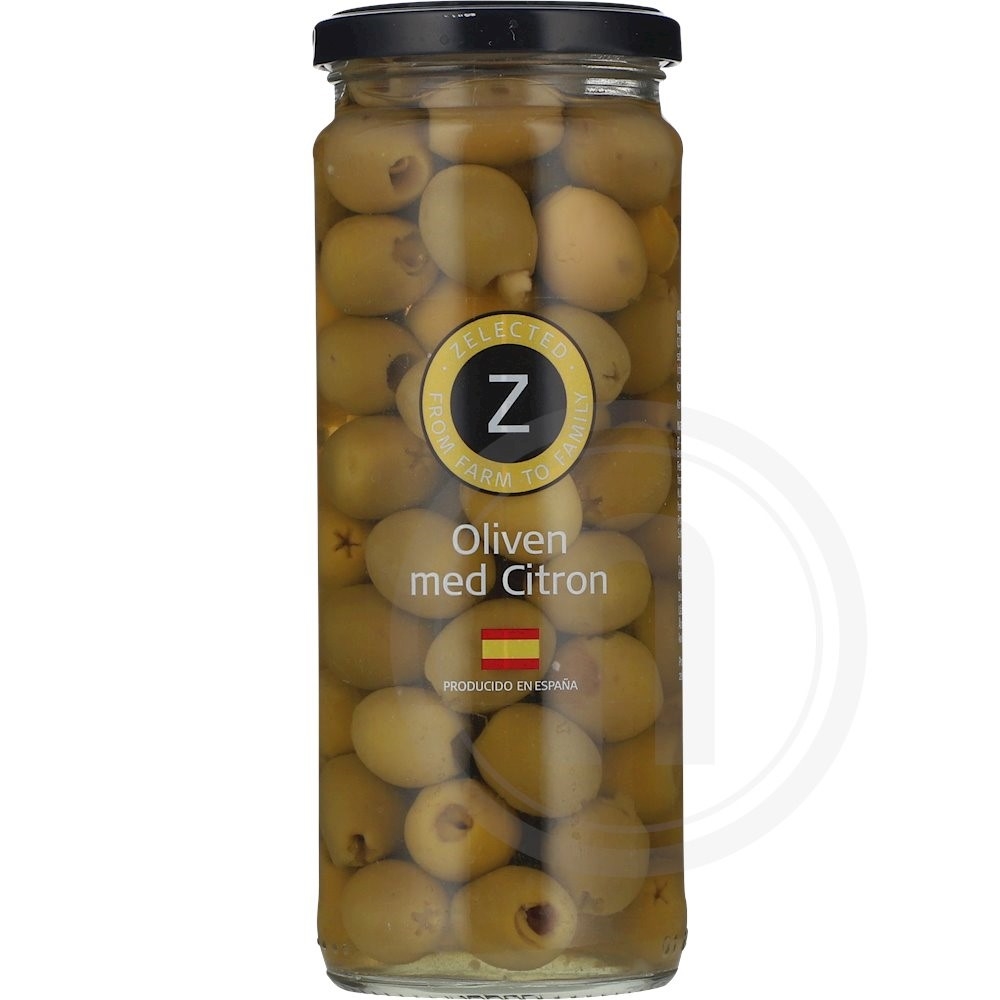 Zelected Foods Oliven med citron