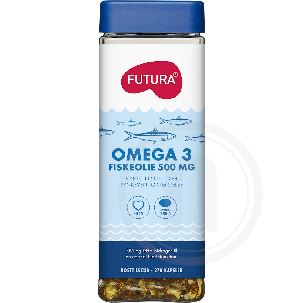 Omega 3 Fiskeolie 500 mg