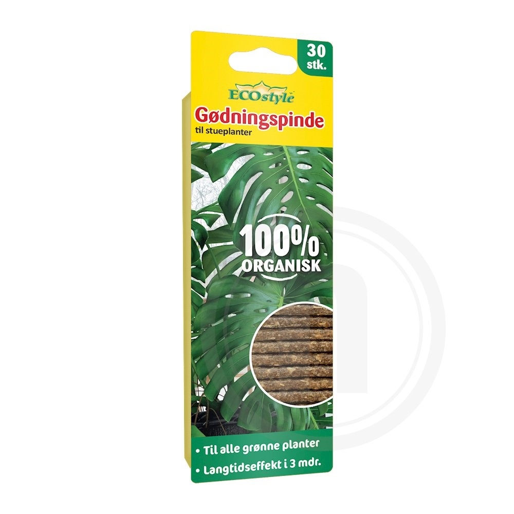 ECOstyle Organiske Gødningspinde Grønne Planter