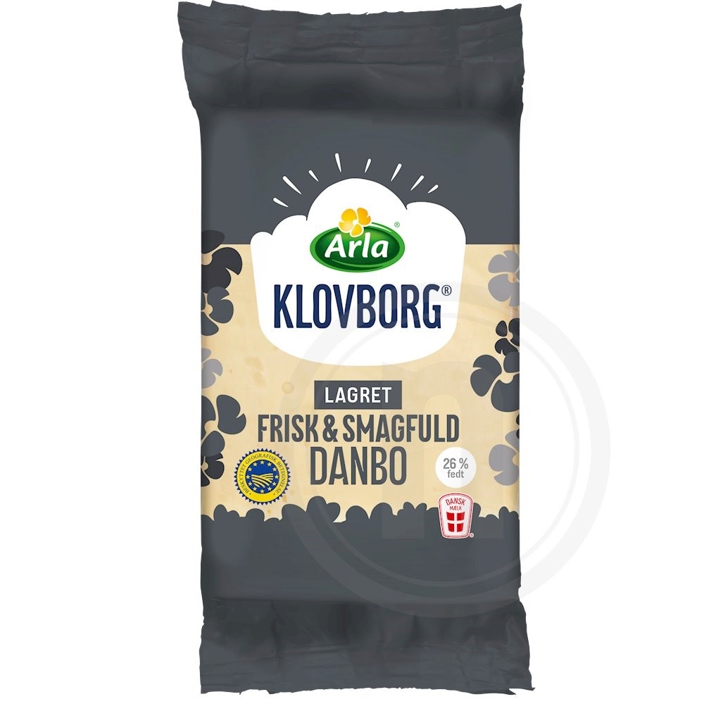 Arla Klovborg Danbo Ost 45+ 552 g
