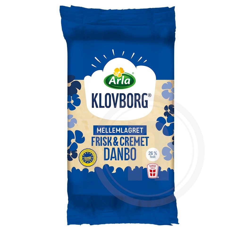 Arla Klovborg Danbo Ost 45+