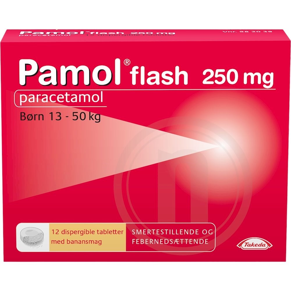 Pamol flash til børn