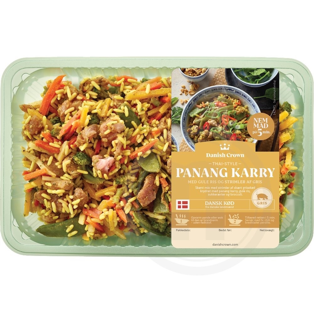 Danish Crown Panang med gris 650 g