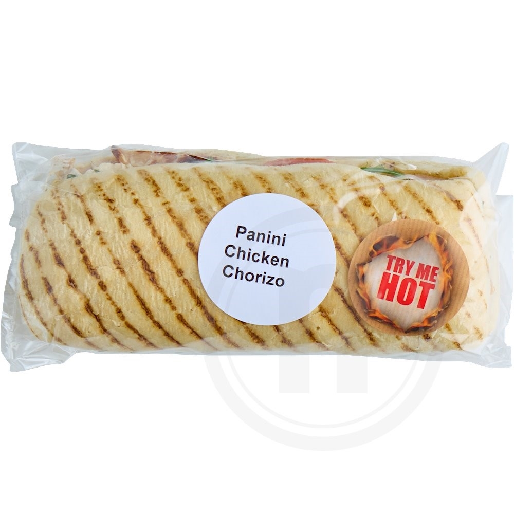 Panini med kylling og chorizo