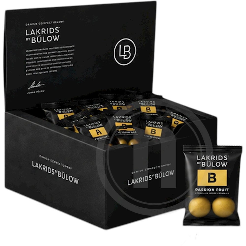 Passion Fruit Lakridskugler – produktbillede