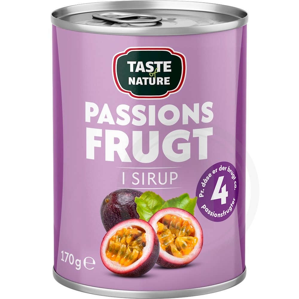 Taste of Nature Passionsfrugt i Sirup
