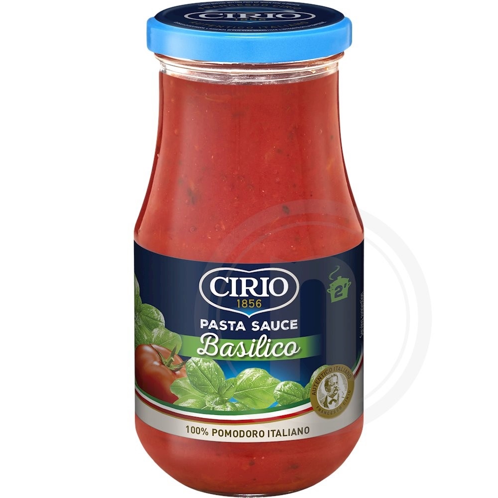 Cirio Pastasauce basilikum