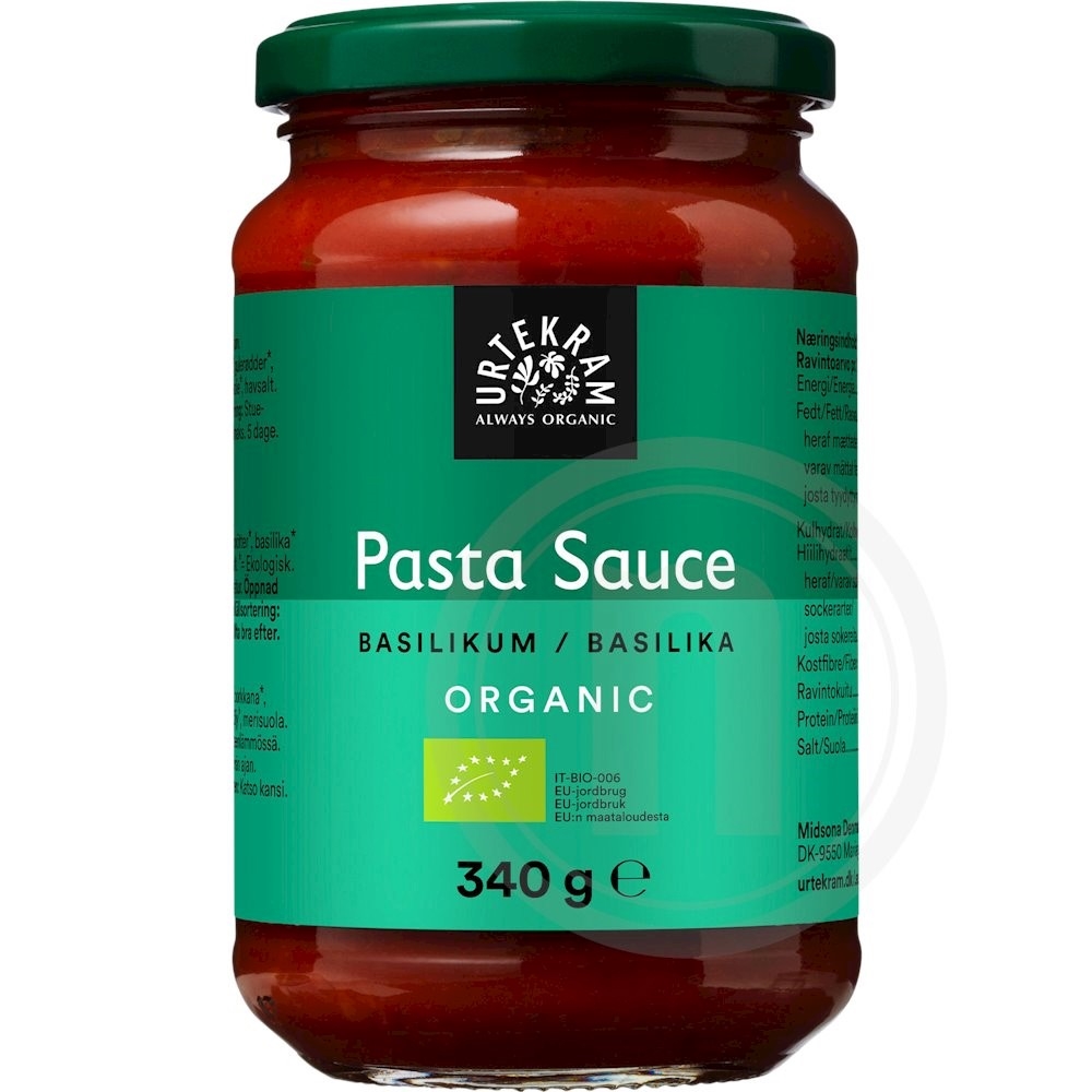Urtekram Pastasauce øko. basilikum